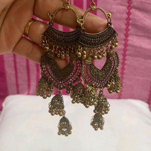 Large Size Afgani Earrings