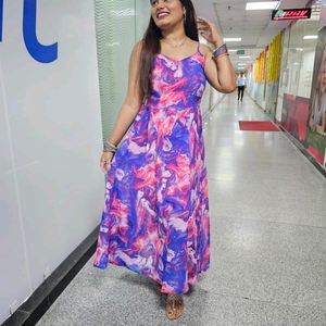 Floral Maxi Dress Multicolour