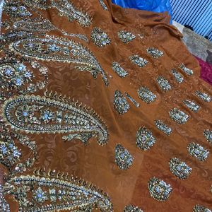 Very Heavy Handwork Saree