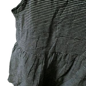 Sleeveless Summer Check Top