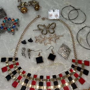 Combo Necklace And Earrings