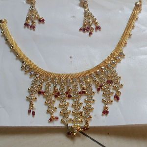 zarkan neckpiece with earings