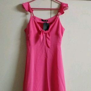 BARBIE PINK RUFFLE DRESS