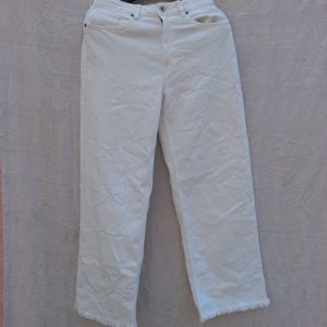 jeans white