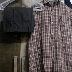 Men's Pant And Shirt