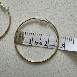 Basic Gold Big Hoops