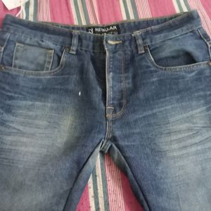 Seventy Button New Jeans For Mens Size -34