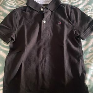 Boys Summer Black Polo Tshirt