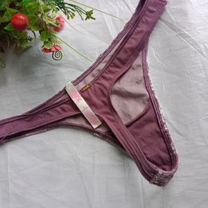 Pink VS Velvet Thong