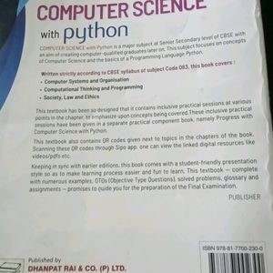 Computer Science With Python