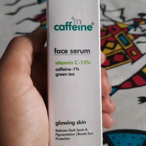 Mcaffeine Green Tea & Vitamin-C Face Serum, 30ml, Sealed