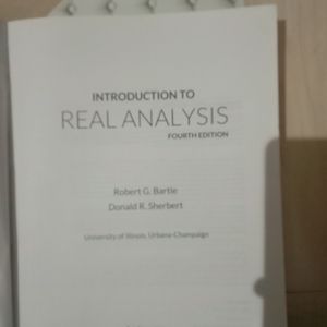 Introduction to Real Analysis