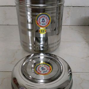 Stainless Steel Container, Set Of 3