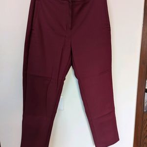 Maroon Trousers