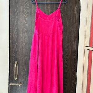 Pink Midi Dress