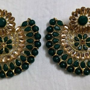 Green Earrings