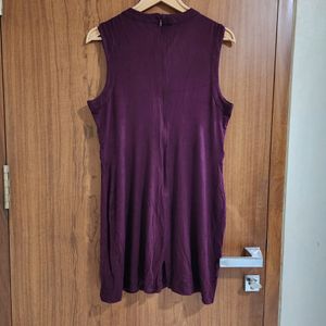 Maroon Dress