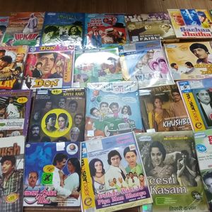 Used Hindi Movies VCDs/DVDs