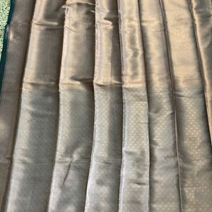 New Bridal Zari Weaving Saree For Grabs