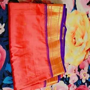 Women Silk Saree With Stitched Blouse