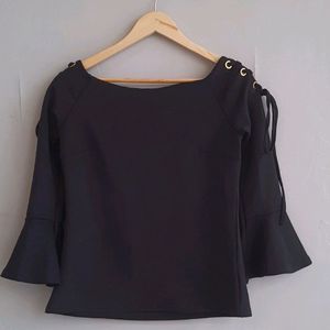 Black Designer Top