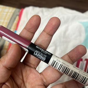 New Sealed Deborah Liquid Lipcolour With Gloss/One