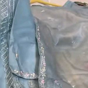 Organza Pakistani Suit Brand New