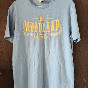 Mens Tshirt sky Blue,Size Large