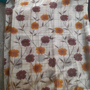 Jhari Border Grand Flower Look Saree