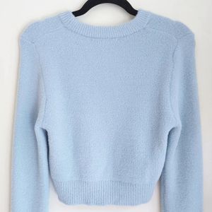 Zara Soft Feel Cropped Sweater