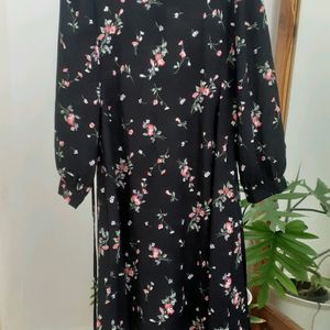 korean floral dress