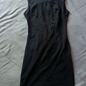 Backless Black Dress