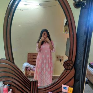 Pink Anarkali Kurta💗🎀✨