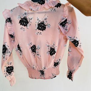 full sleeve puffy blouse