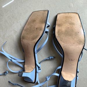 ZARA Blue Heel