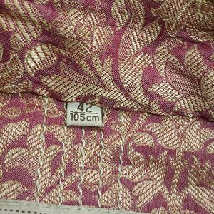 Golden And Pink Sherwani Set (Men's)