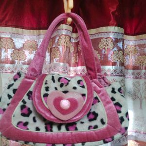 Cute Pink Shoulder Bag For Kids