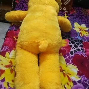 6 Feet Teddy Bear In Yellow Colour