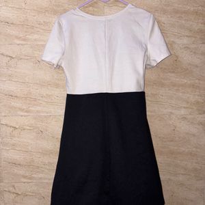 Zara Black And White Dress