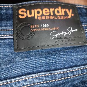 Superdry Blue Denim Jeans