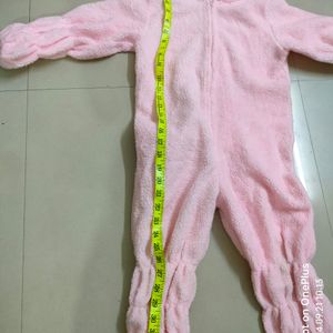 Sleep Suit With Zipper