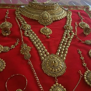 Golden Bridal jewellery Set