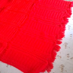 Hand Knitted Woolen Shawl