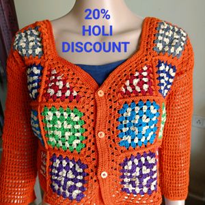 Multicolored Summer Shrug