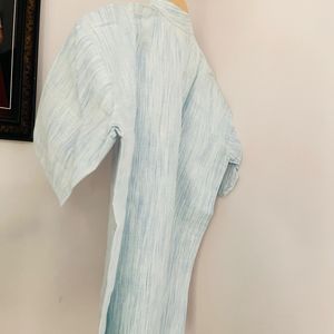 Short Khadi Kurta