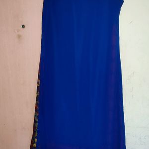 Beautiful Georgette Kurti With Inner.. Freebie Inc