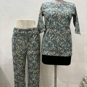 Co-ord set (100%cotton)