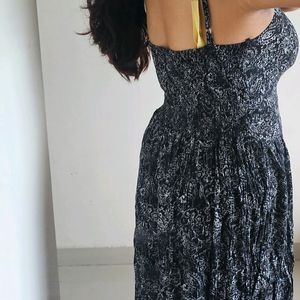 Front Knot Maxi Dress