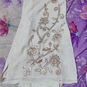 Short Kurtha And Pant Set