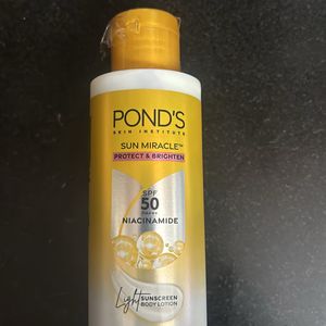 Sunscreen Body Lotion Spf 50